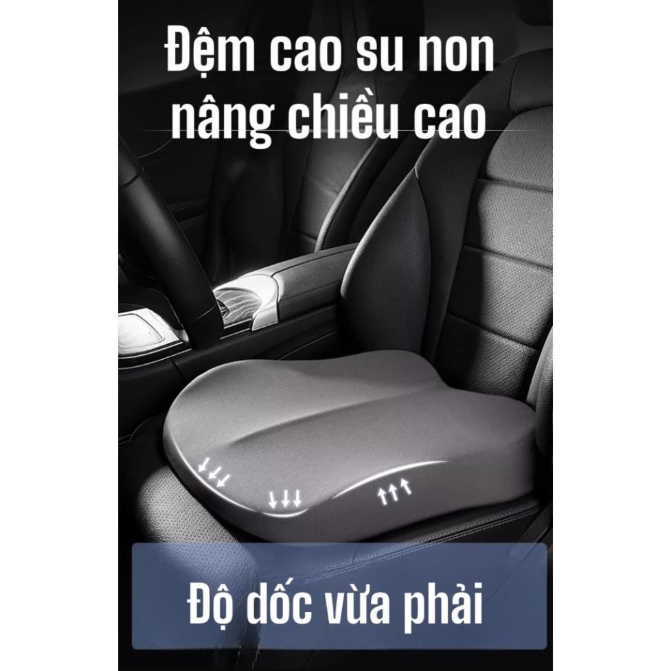 Đệm Lót Ghế Nâng Chiều Cao Nâng ᶆông Nâng Chiều Cao Ghế Ô Tô,Ghế Văn Phòng,Chống Mỏi Chất Liêu Cao Su Non Cao Cấp (-_-)