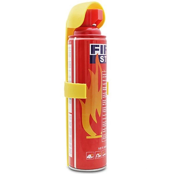 Bình Chữa Cháy Mini Ô Tô Fire Stop – Kèm Giá Đỡ Gắn Xe, Nhỏ Gọn, Xịt Xa 2m